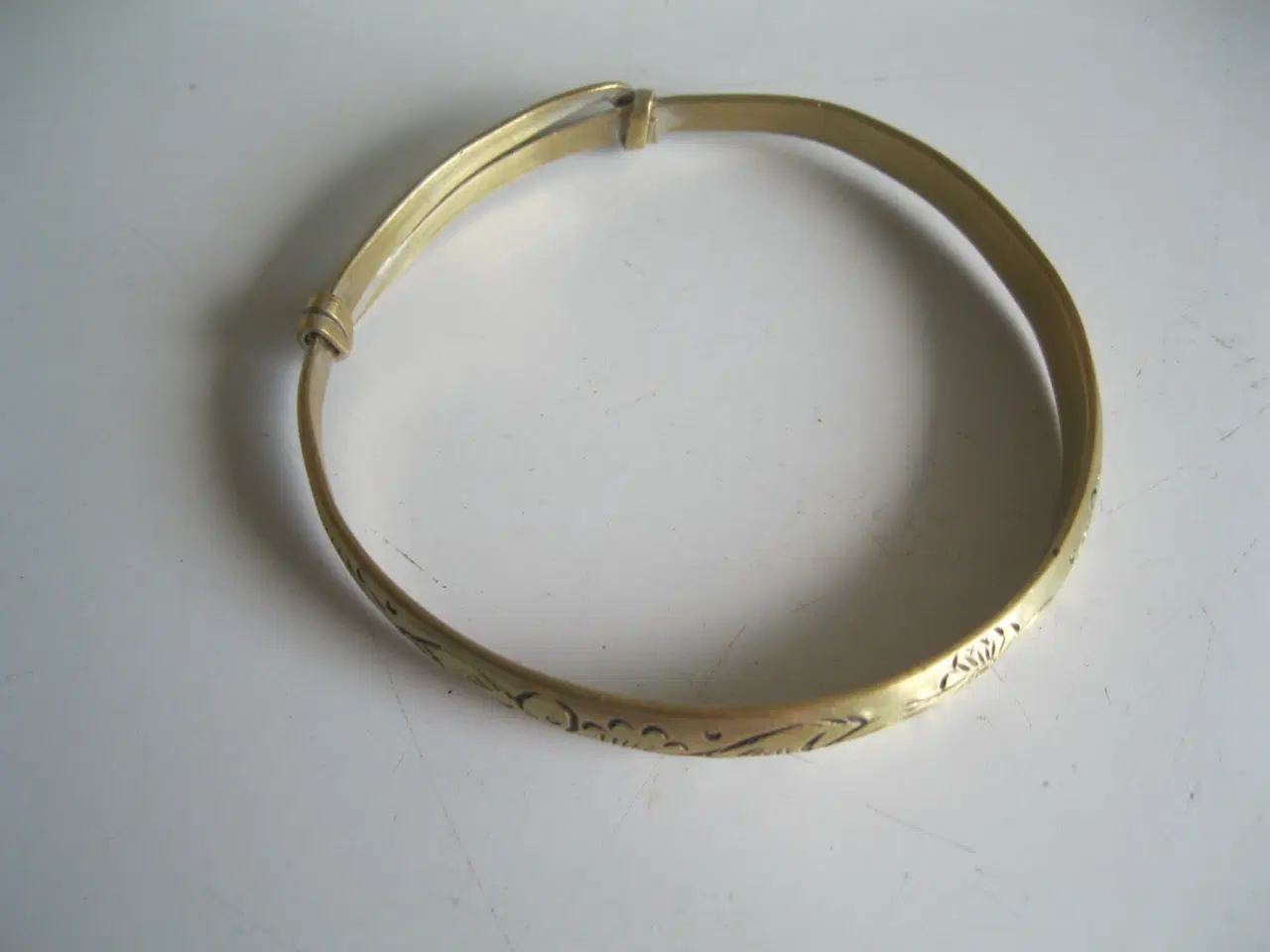 Billede 3 - Armring forgyldt sterling 925