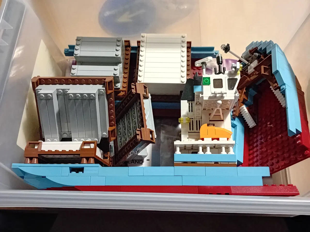 Billede 1 - Lego 10152 Maersk Sealand Containerskib