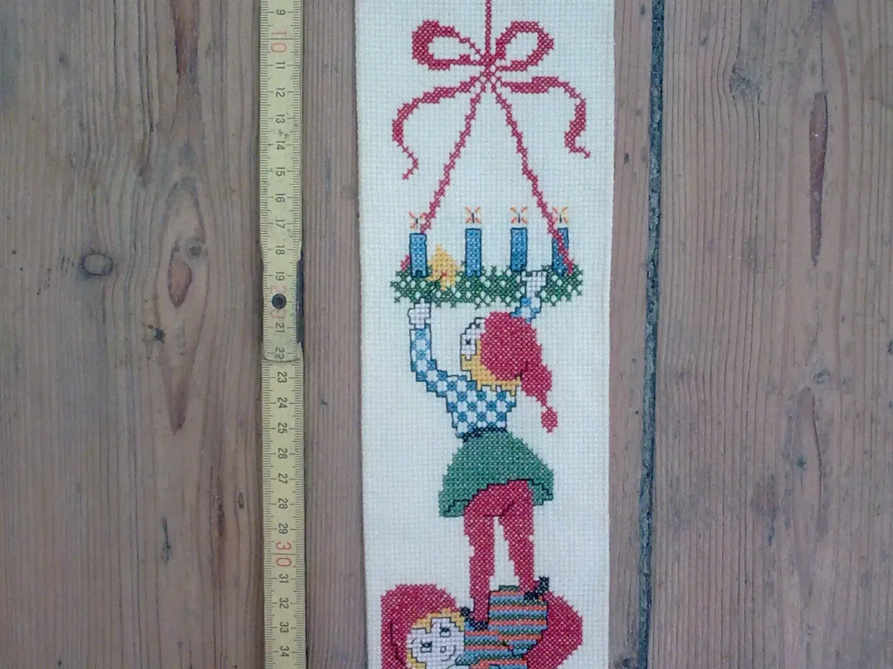 Billede 2 - Nisse børn HEJ advent KLOKKESTRENG