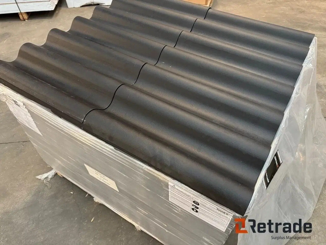 Billede 2 - - - - Tagplader 300 stk.Euronit 702 FK