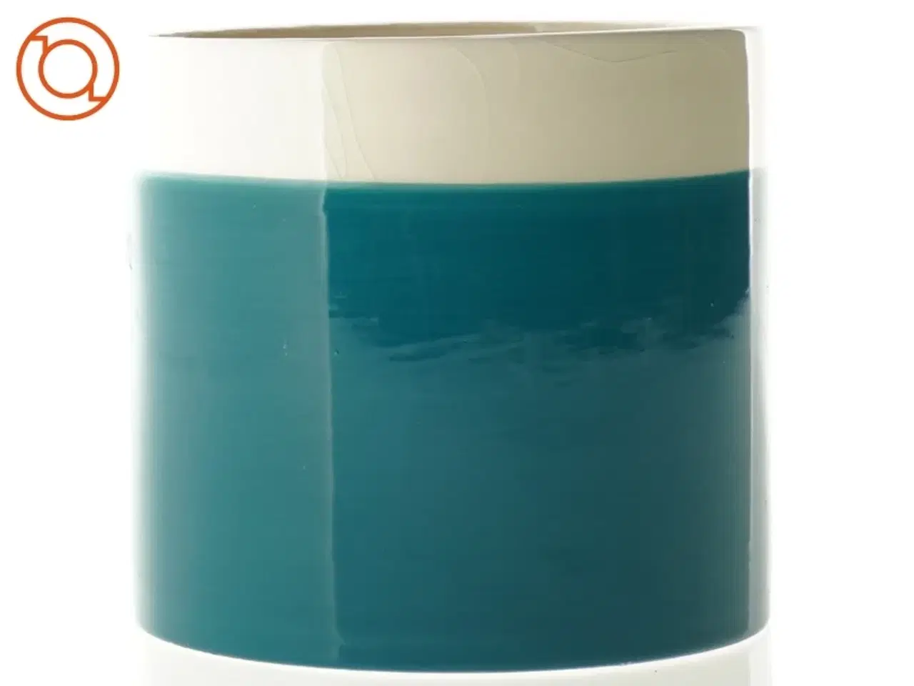 Billede 3 - Keramikvase, urtepotte (str. 12 o cm x 12 cm)