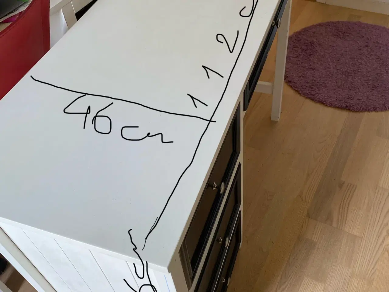 Billede 2 - Skrivebord med 4 skuffer