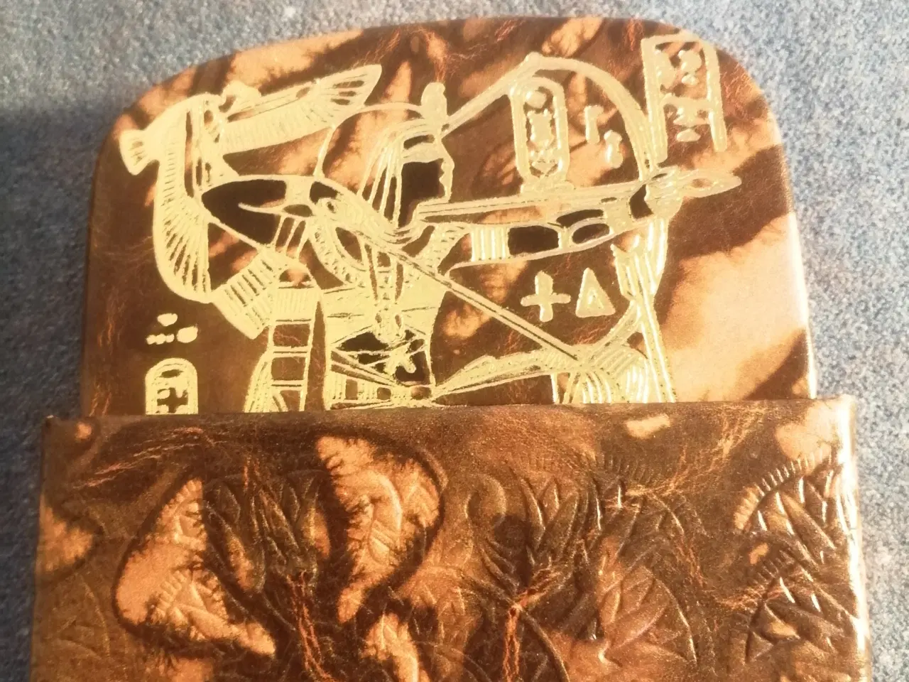 Billede 6 - Smukke Egyptiske Læder Coastere