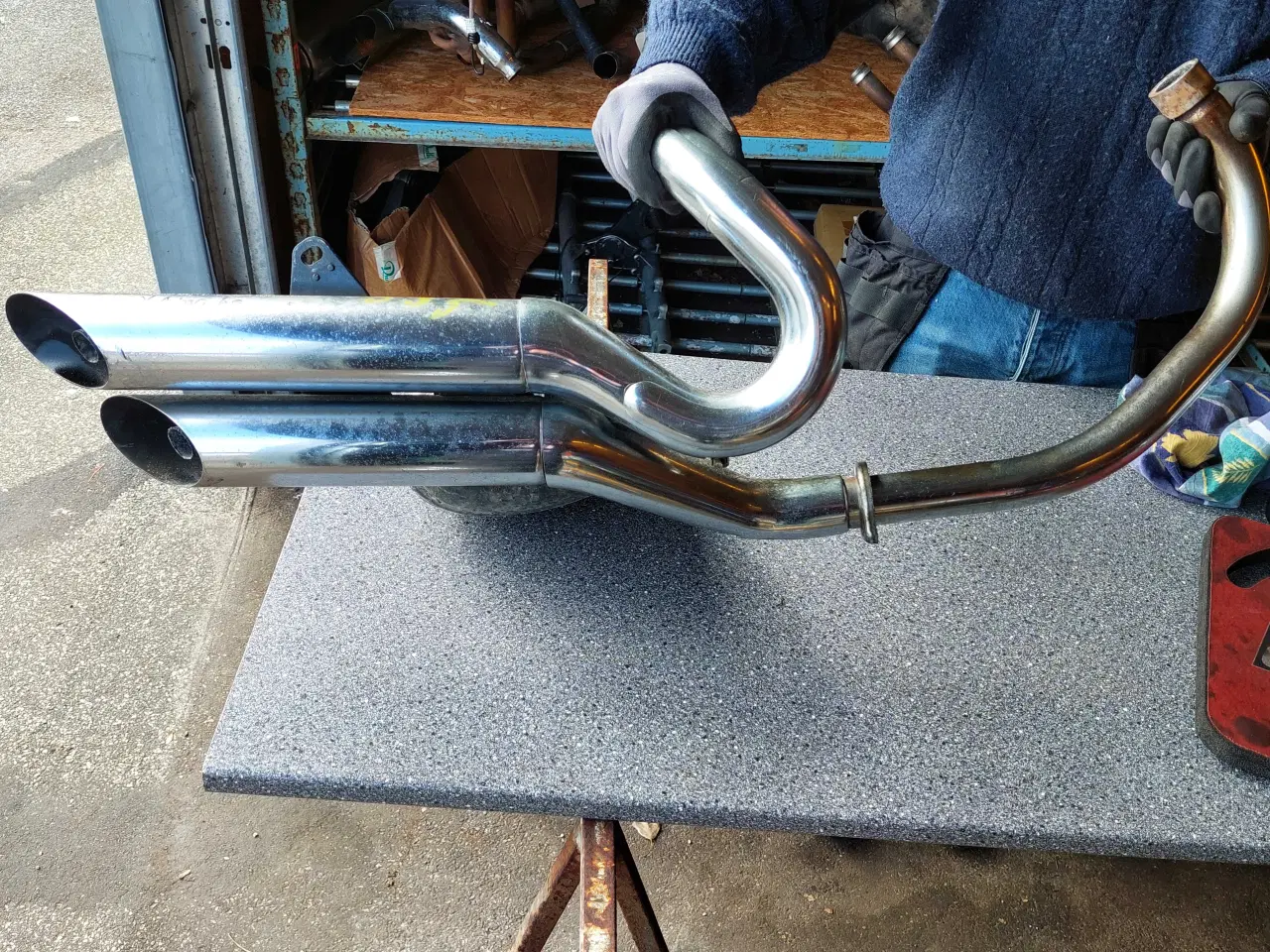 Billede 1 - Yamaha Xv535 udstødning