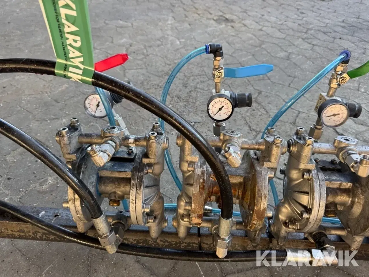 Billede 8 - manifold-setup med 8 styk membranpumper