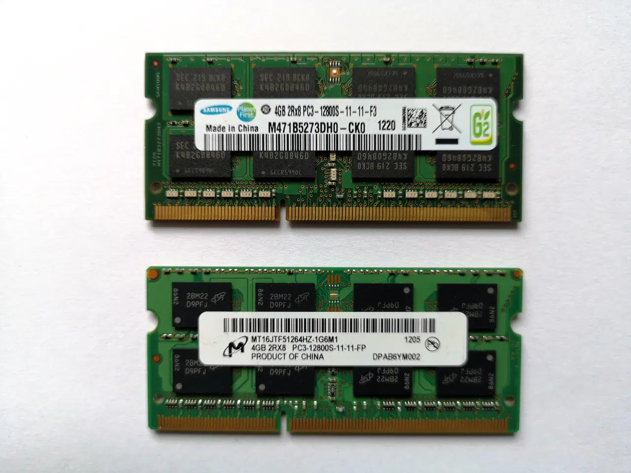 Billede 3 - Lenovo (Samsung) MEMORY 4GB DDR3 1600 SO-DIMM