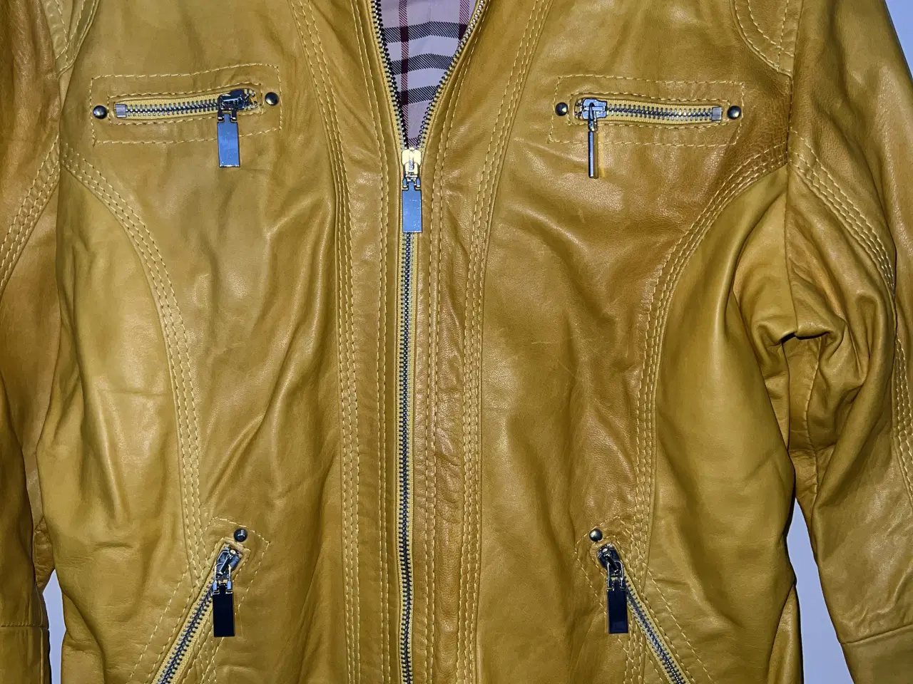 Billede 5 - Læder jakke