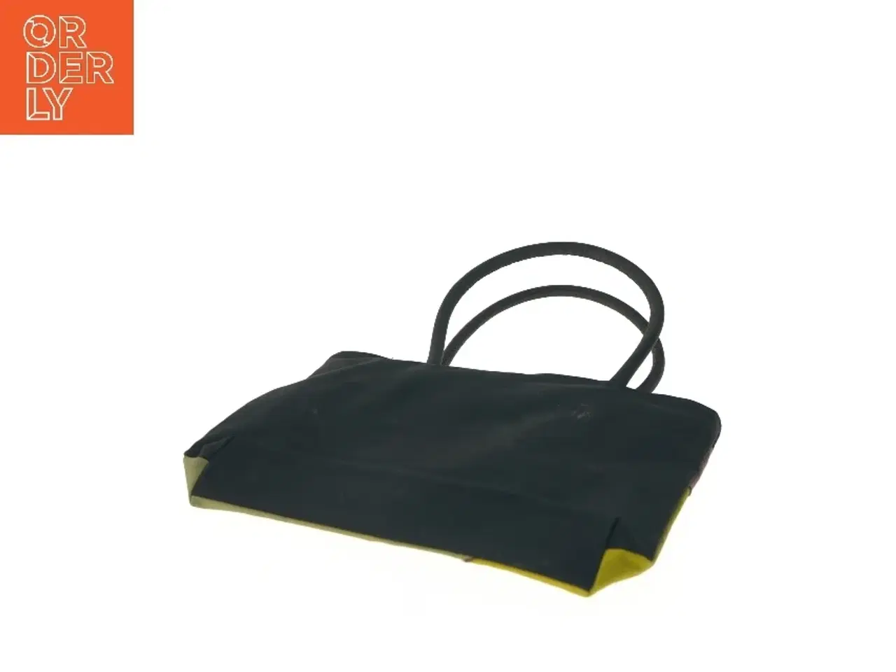 Billede 3 - Tote taske med blomsterapplikationer (str. 27x22,5 cm)