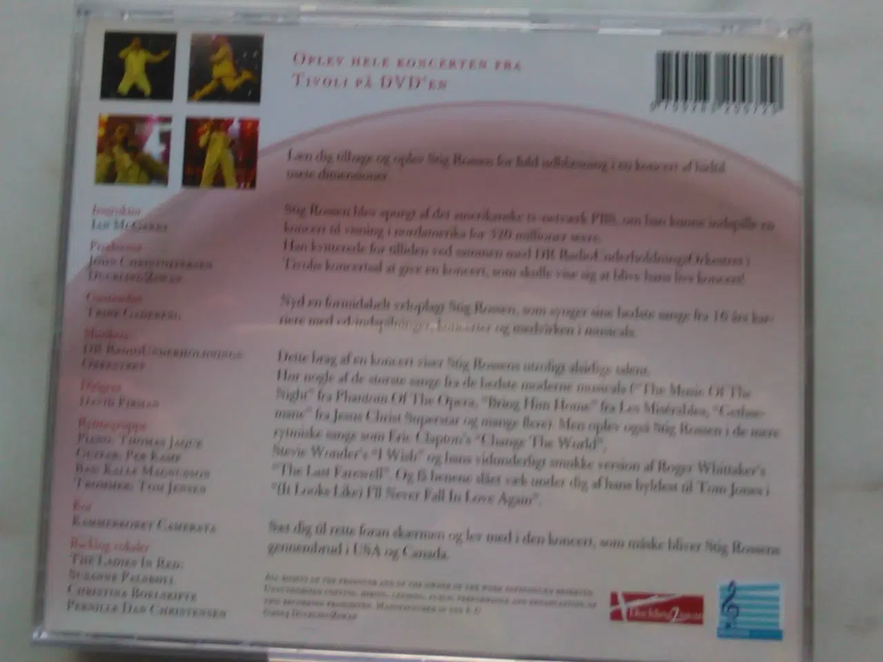 Billede 2 - Stig Rossen: This Is The Moment Live at Tivoli 2CD