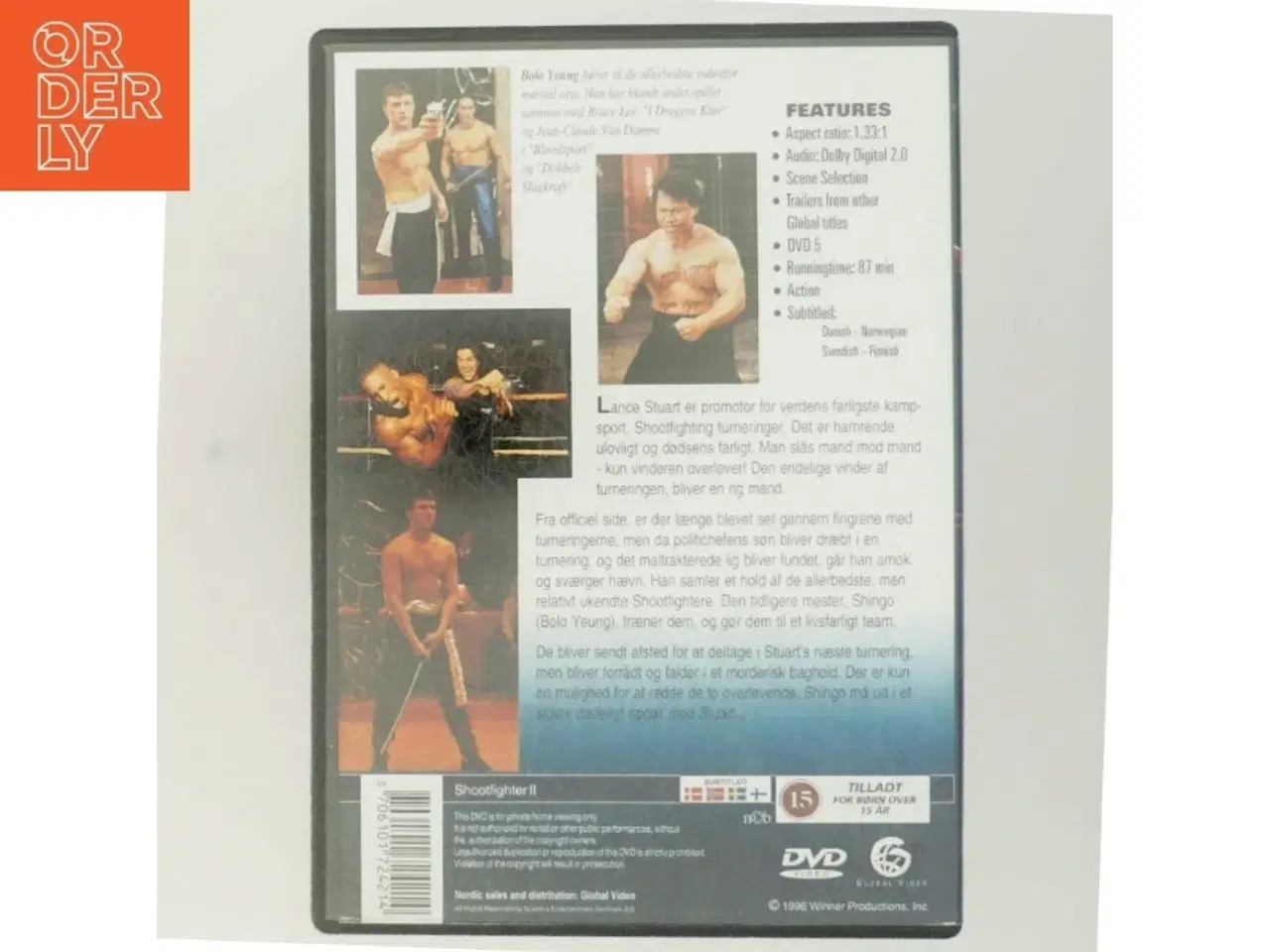 Billede 3 - Shootfighter II DVD