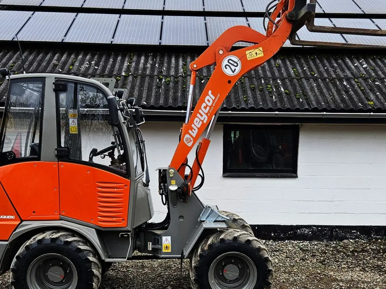 Billede 2 - Weycor AR 40 / med kabine / pæn maskine og timetal