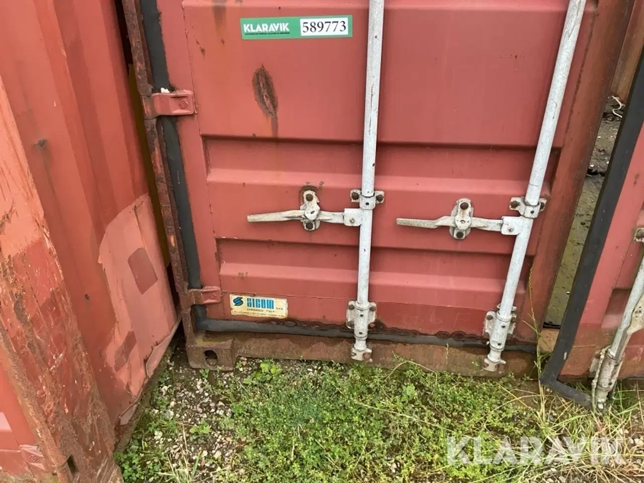 Billede 10 - 20 fods container SICOM 1CC O. T./90-A , uden tag