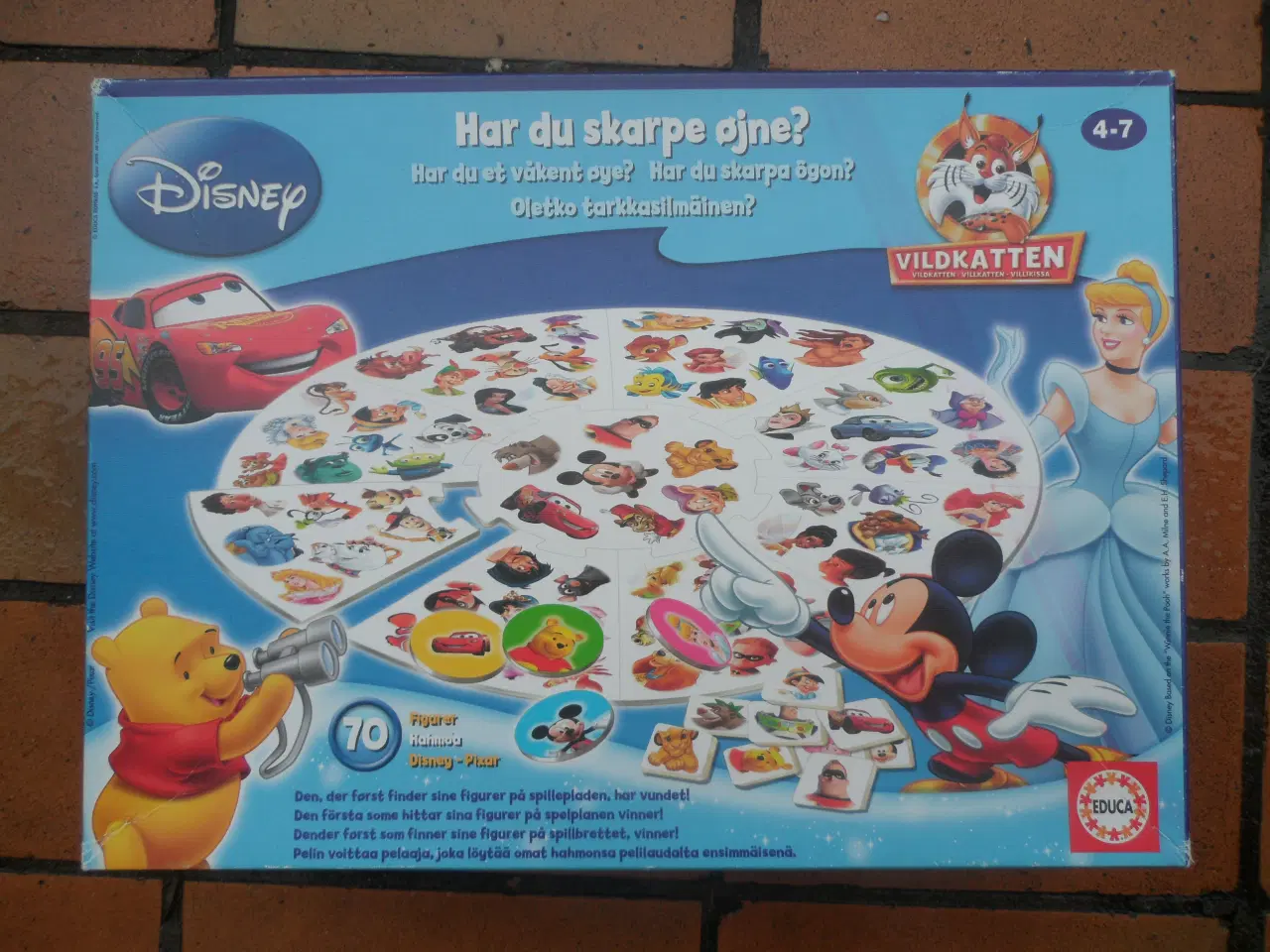 Billede 1 - Vildkatten Disney Brætspil