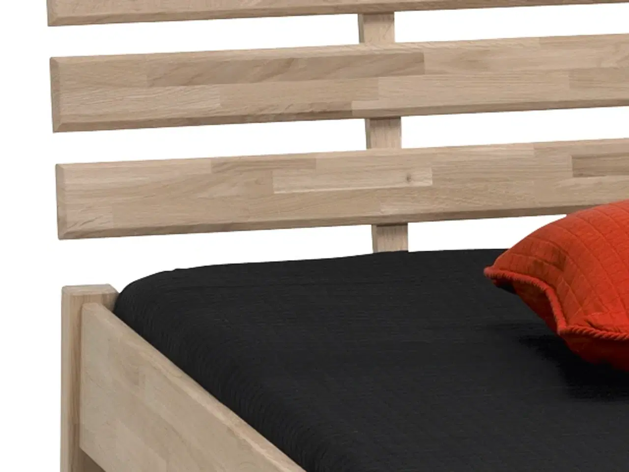 Billede 3 - Sengeramme 160x200 i bøg natur