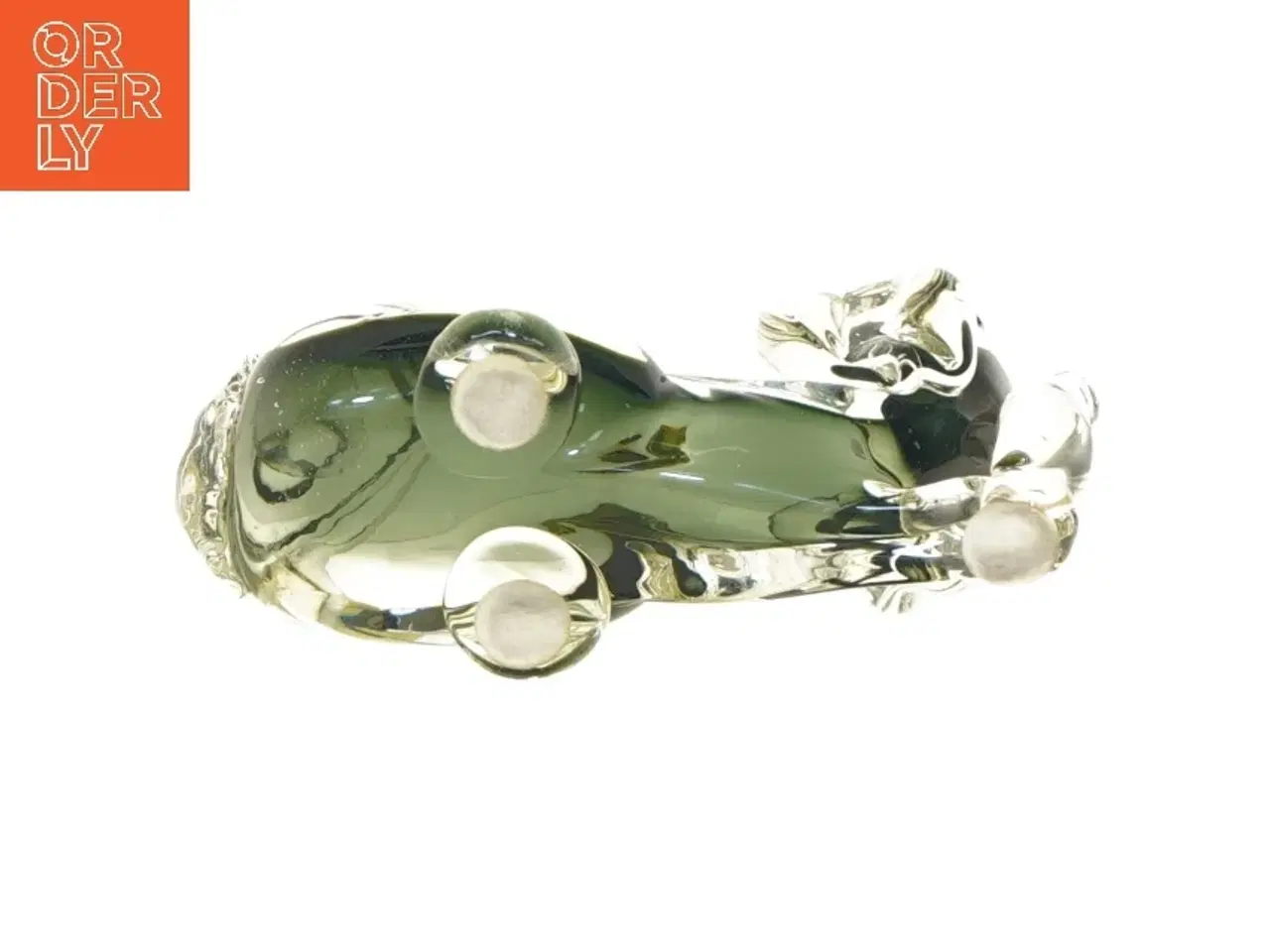 Billede 2 - Glasdachshund figur fra holmegaard(str. 16 cm)