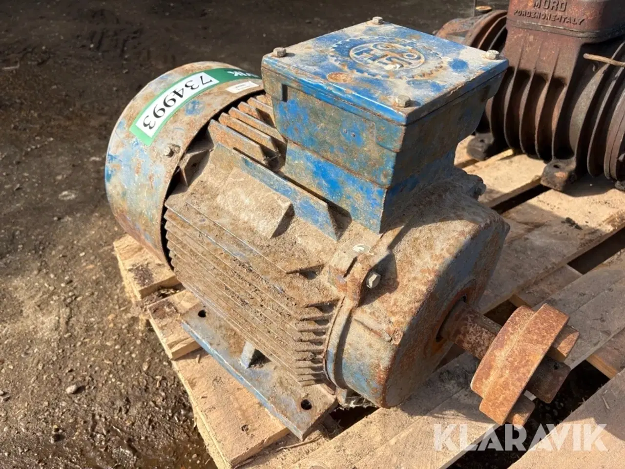 Billede 4 - Elmotor til markvandingsanlæg HØYER MOTORS Y2E2-160M1-3