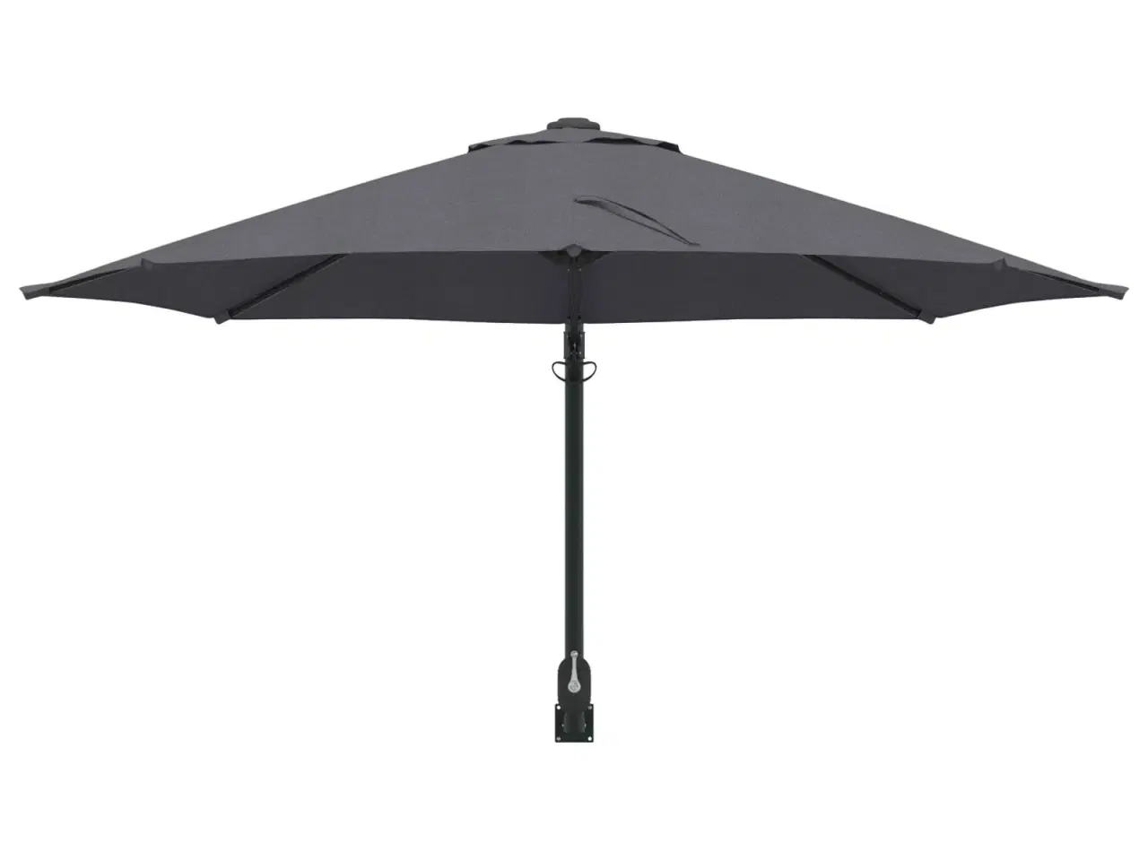 Billede 3 - Haveparasol Anthracit og sort 248 x 248 x 148 cm Polyester og Stål