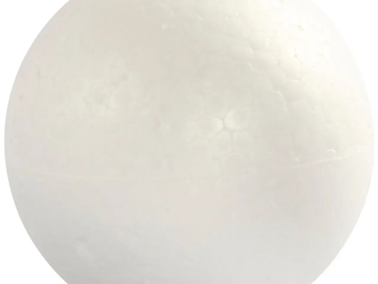 Billede 1 - Hvide Styroporkugler 8 cm - 5 stk. til Kreativitet