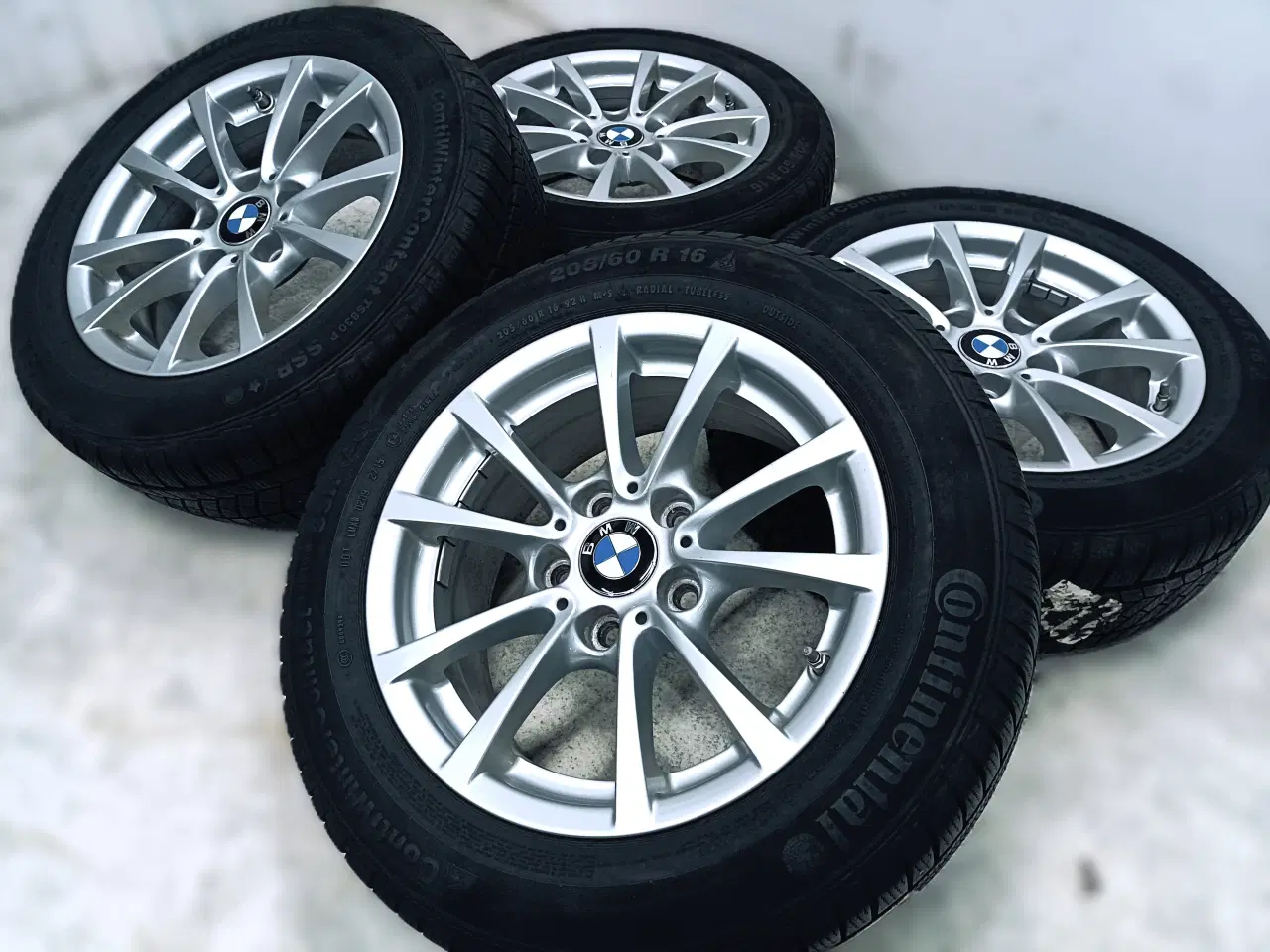 Billede 2 - 5x120 16" ET31 nav 72,6ø BMW vintersæt inkl.TPMS