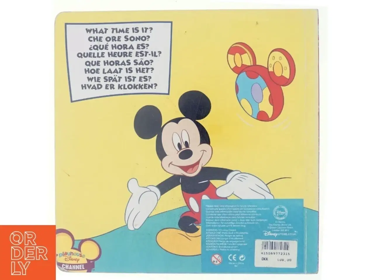 Billede 3 - Clock book fra Disney