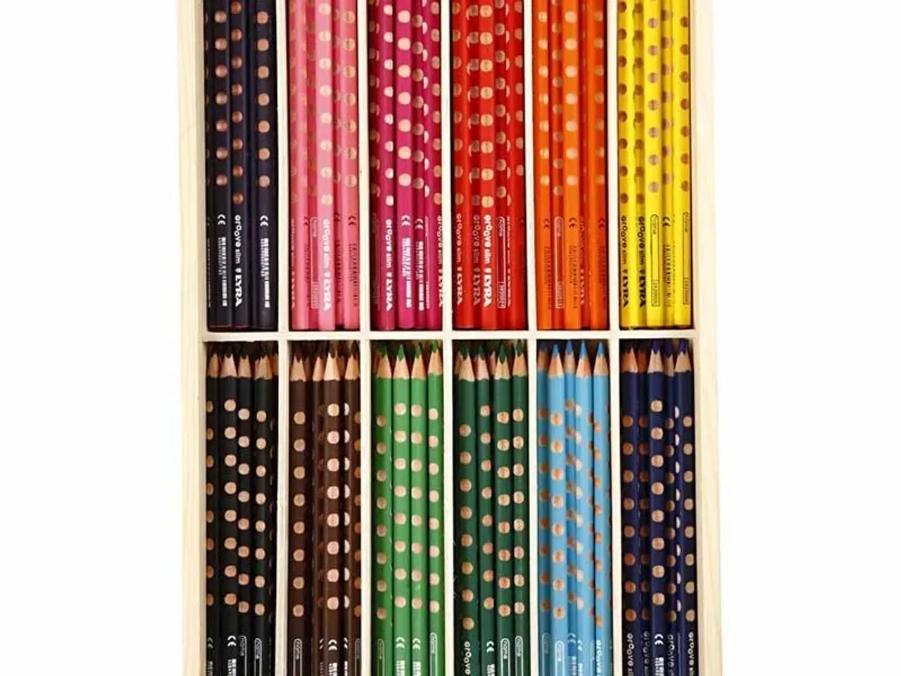 Billede 1 - Groove Slim Farveblyanter - Ergonomisk 12-pak
