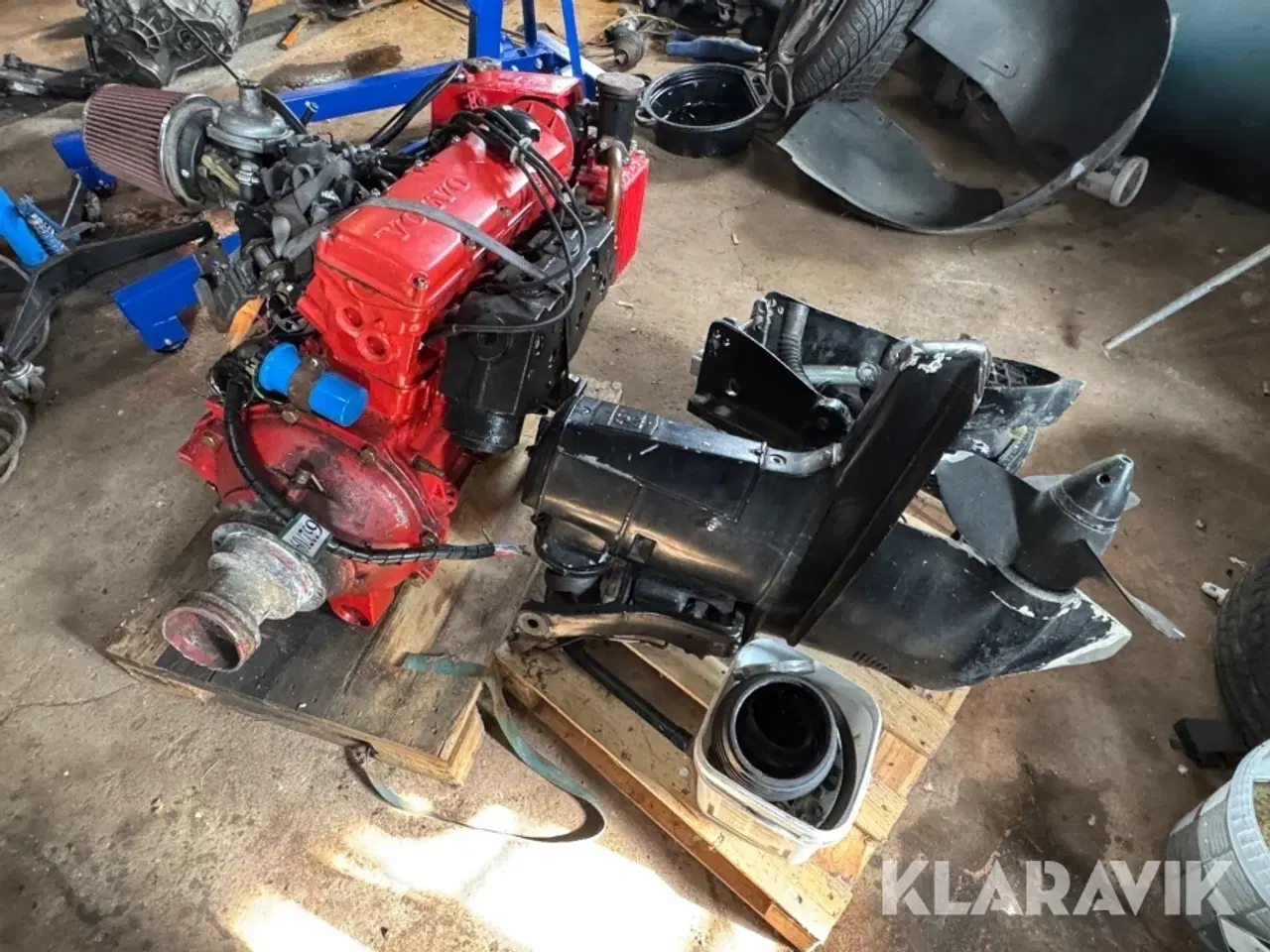 Billede 4 - Motor Volvo AQ145A