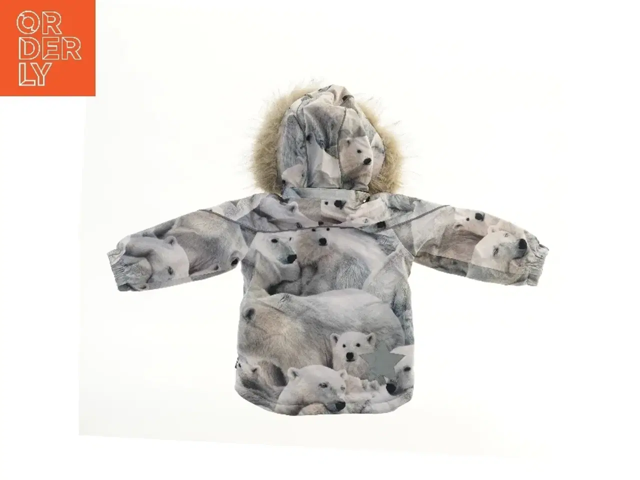 Billede 2 - Vinterjakke med isbjørnemotiv fra Molo (str. 92)