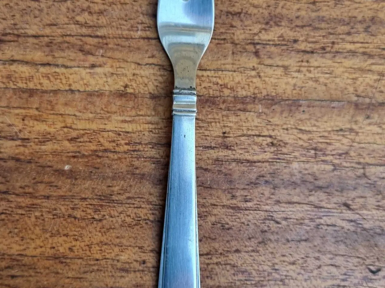 Billede 1 - Pålægsgaffel i sølv