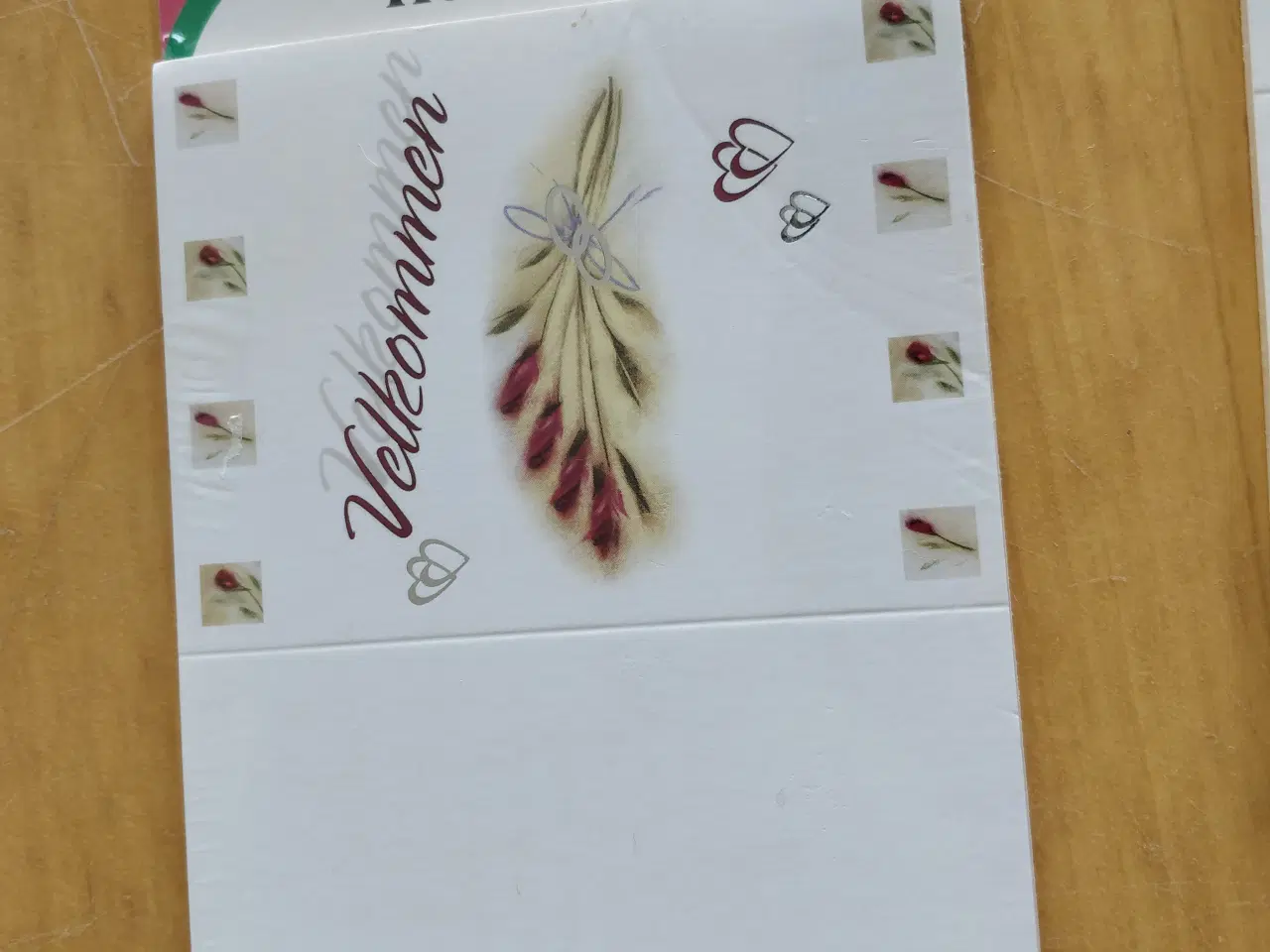 Billede 12 - Indbydelseskort og sange