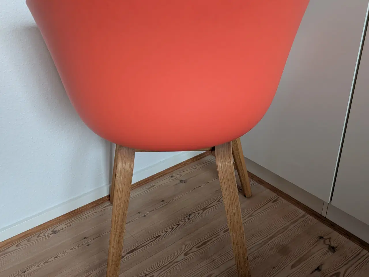 Billede 4 - Hey skalstol m ben i egetræ krydsfiner