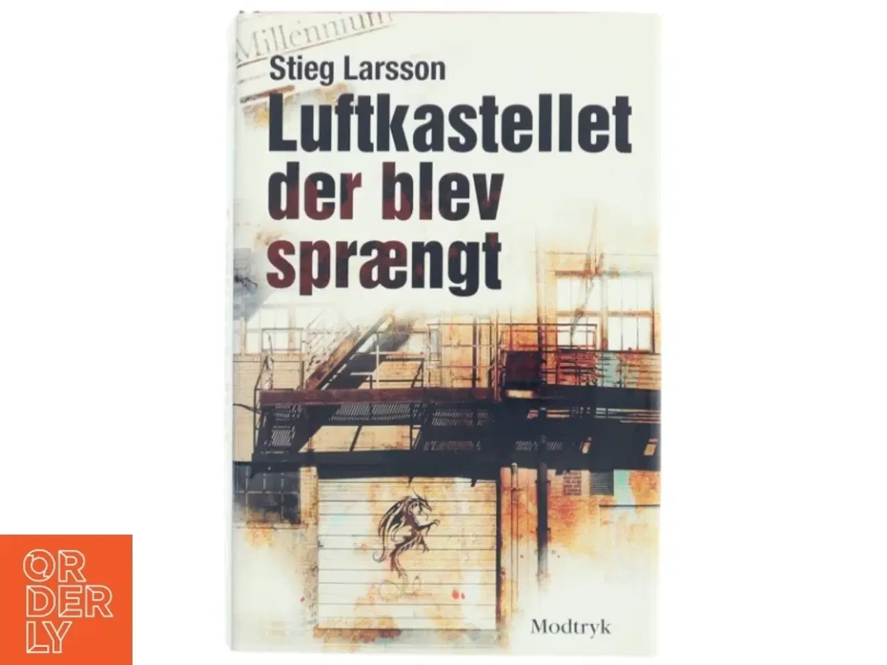 Billede 1 - Luftkastellet der blev sprængt af Stieg Larsson (Bog) fra Modtryk