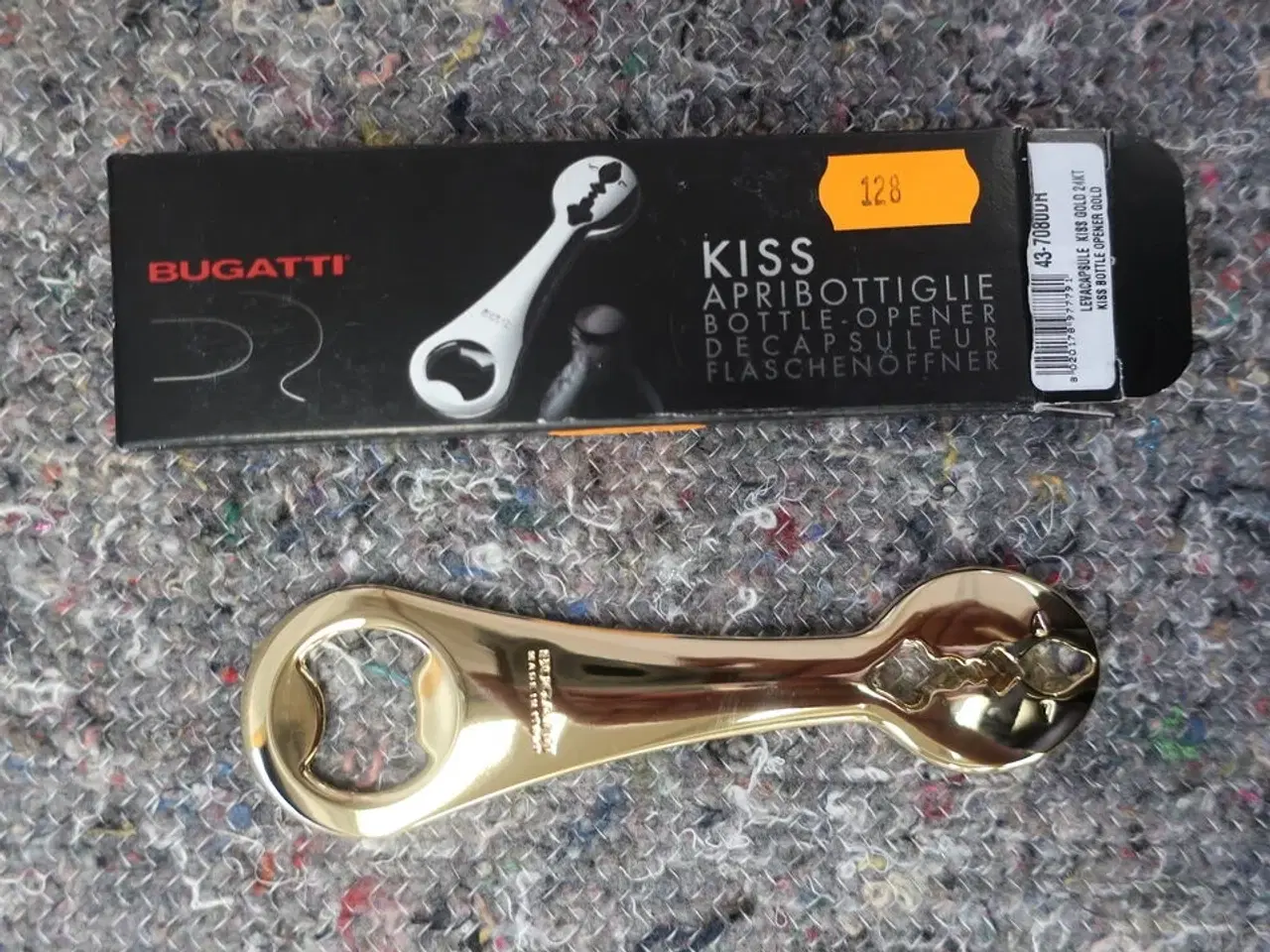 Billede 2 - Flaskeåbner BUGATTI KISS GOLD