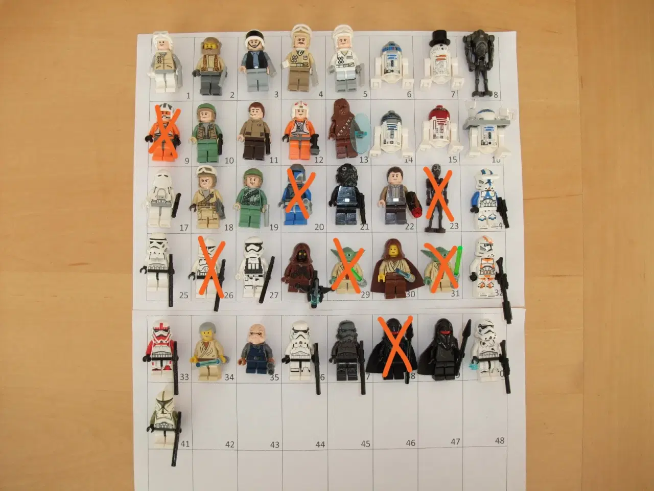 Billede 1 - Lego Star Wars Figurer 