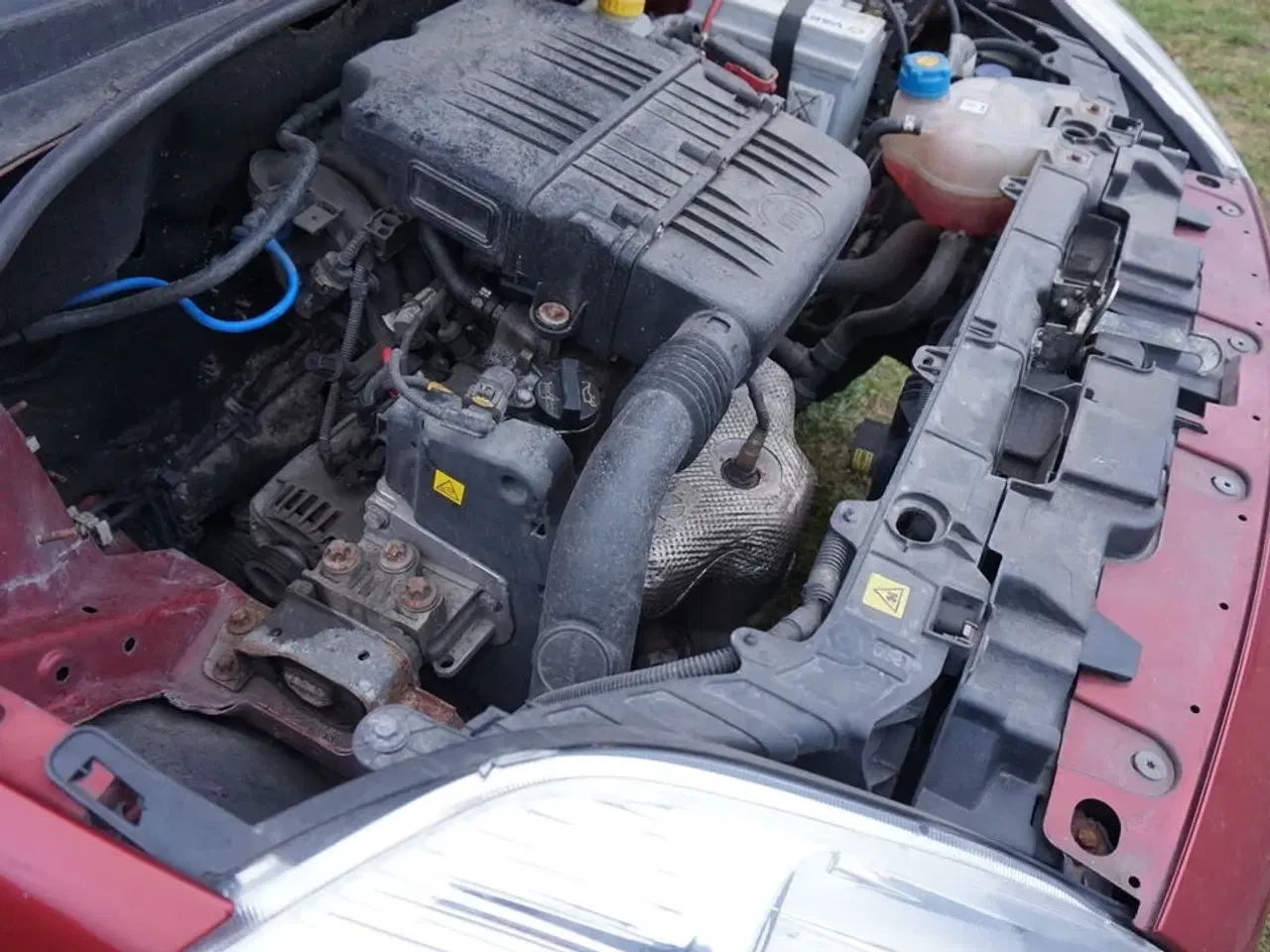 Billede 15 - Fiat Punto 1,2 personbil Rød Årg. 2006