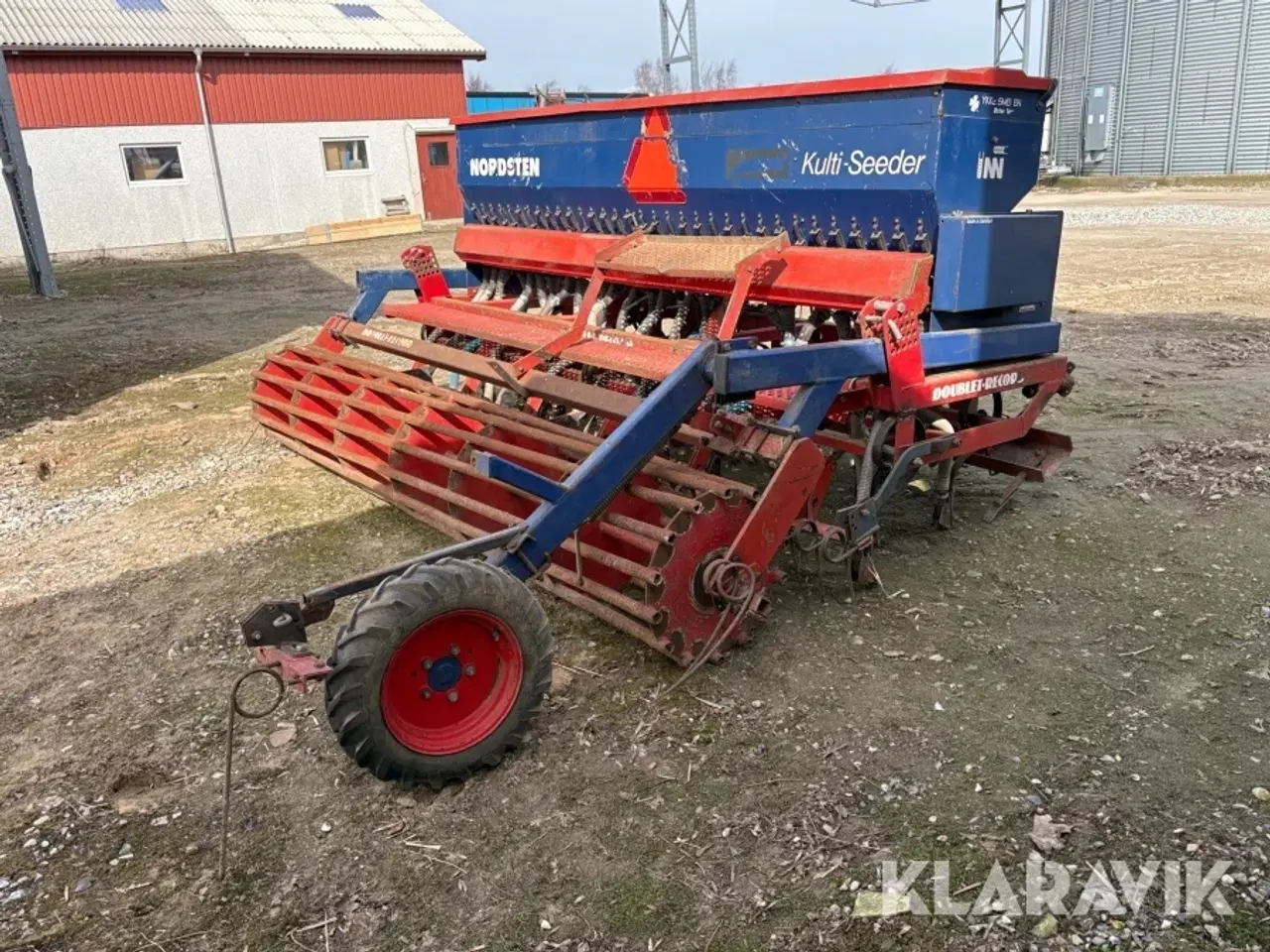 Billede 5 - Såmaskine Nordsteen Kulti-Seeder med dobbelt-Record såbedsharve