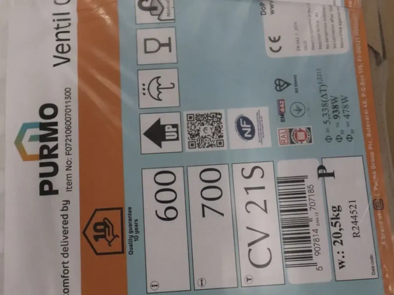 Billede 2 - 1 stk Radiator