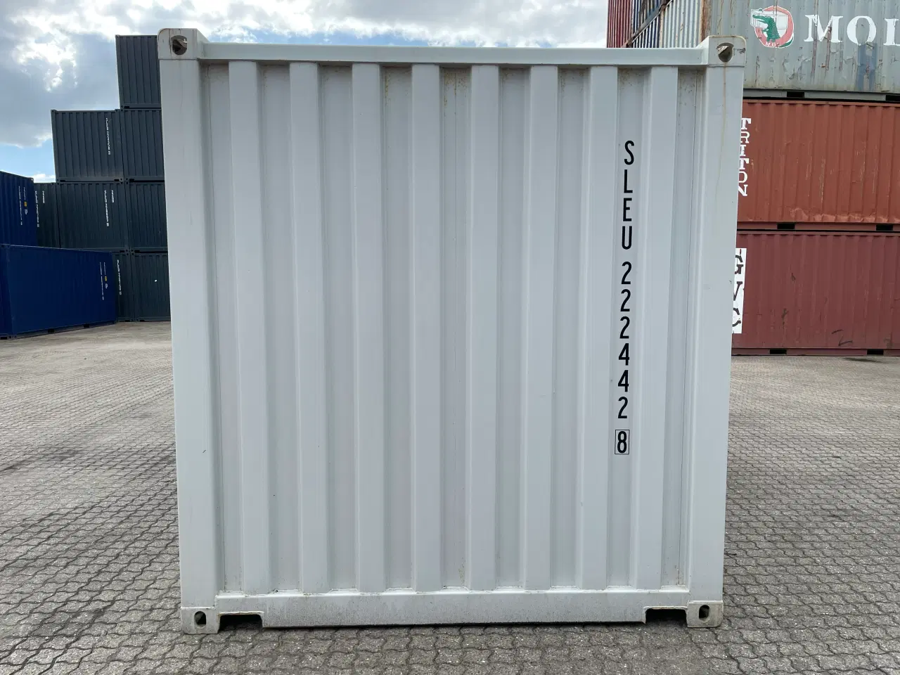 Billede 4 - 20´ fods Container i farve Ral: 7035 nye one way