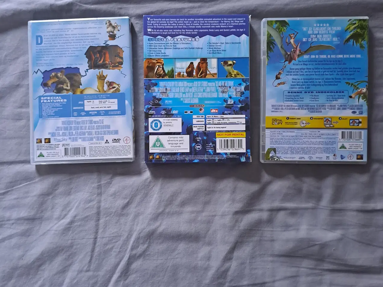 Billede 2 - Ice Age 1, 2 og 3 DVD