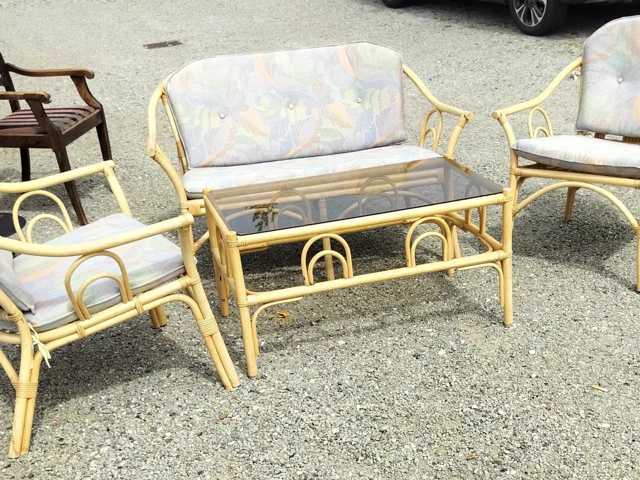 Billede 1 - Havemøbler sofa og bord og stole 