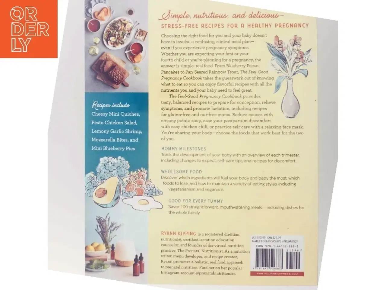 Billede 3 - The Feel-Good Pregnancy Cookbook af Ryann Kipping (Bog)