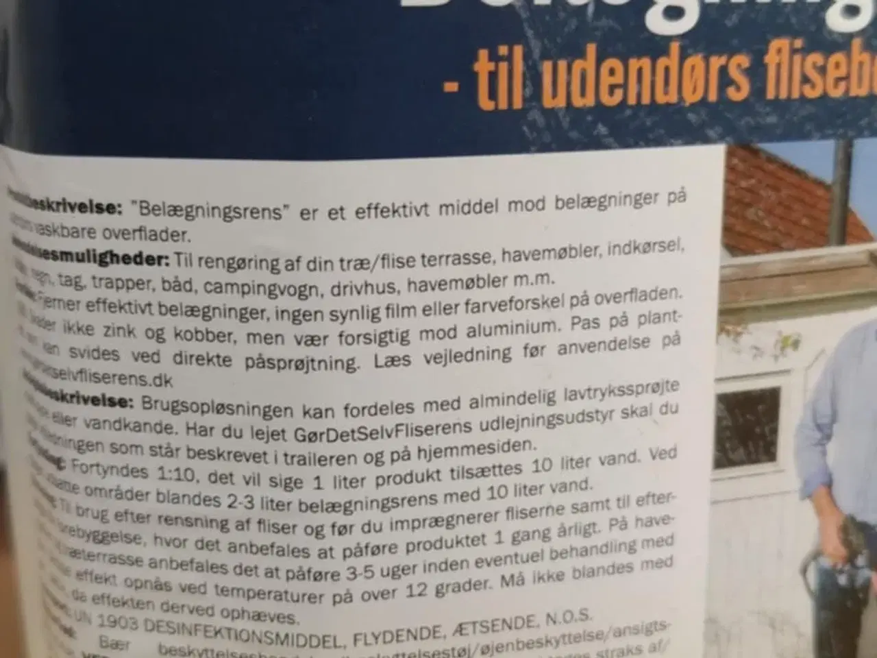 Billede 2 - Alge/belægningsrens meget effektiv 2.5 L