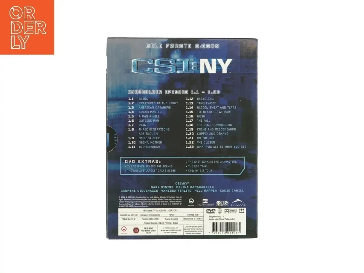 Billede 2 - CSI: New York, sæson 1 (DVD)