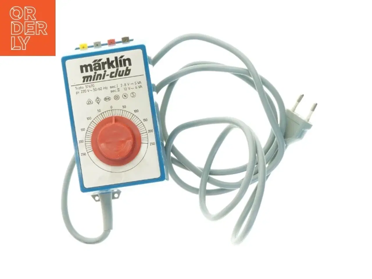 Billede 1 - Modeltogstransformator (str. 14x8 cm)