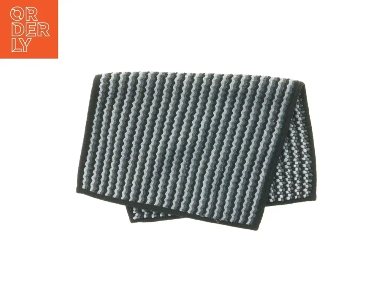 Billede 6 - Grå bomuldstæppe (str. 59 x 40 cm)