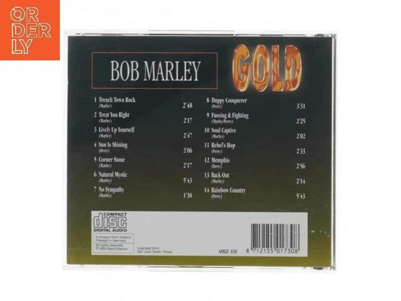 Billede 3 - Bob Marley Gold musik CD
