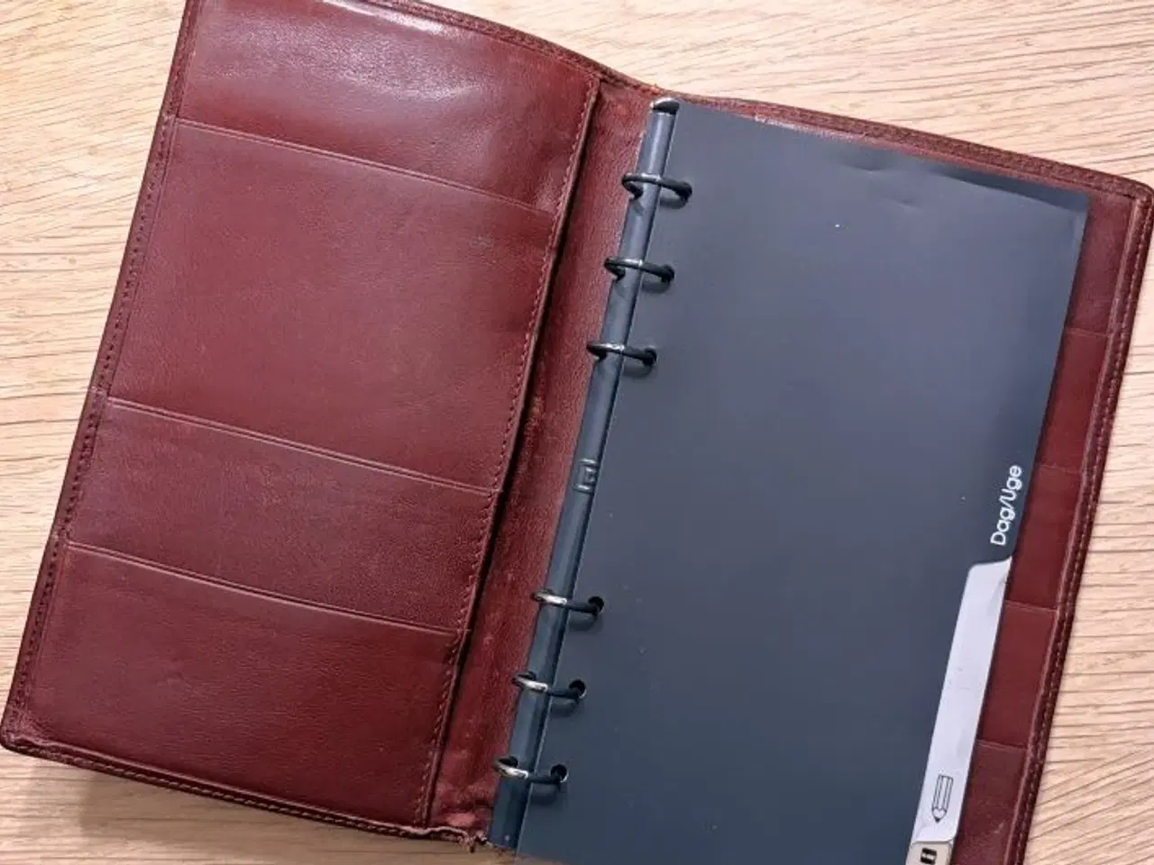 Billede 3 - Time System Compact - Læder-omslag