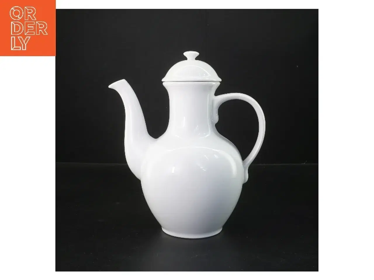 Billede 1 - Hvid kaffekande fra Royal Copenhagen (str. 25x15 cm)