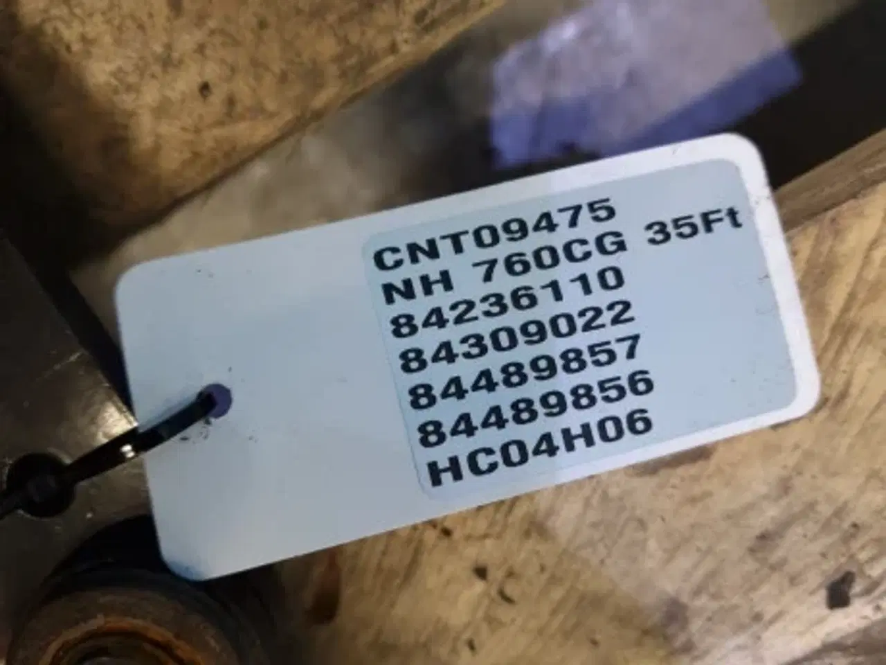 Billede 14 - New Holland 760CG 35Ft Remskive 84236110