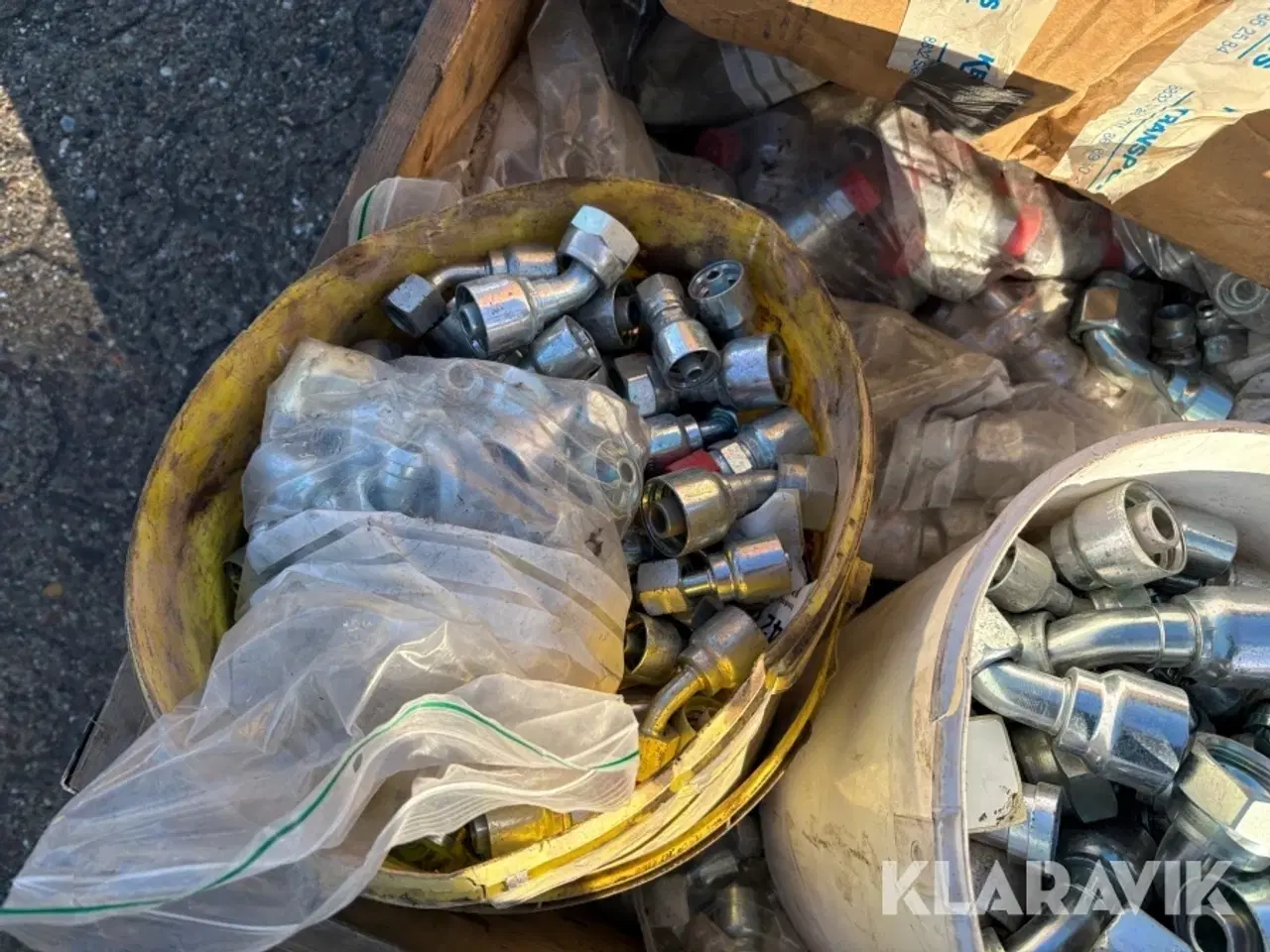 Billede 12 - Hydraulikpresser Parker 82C 061 med fittings & matriser