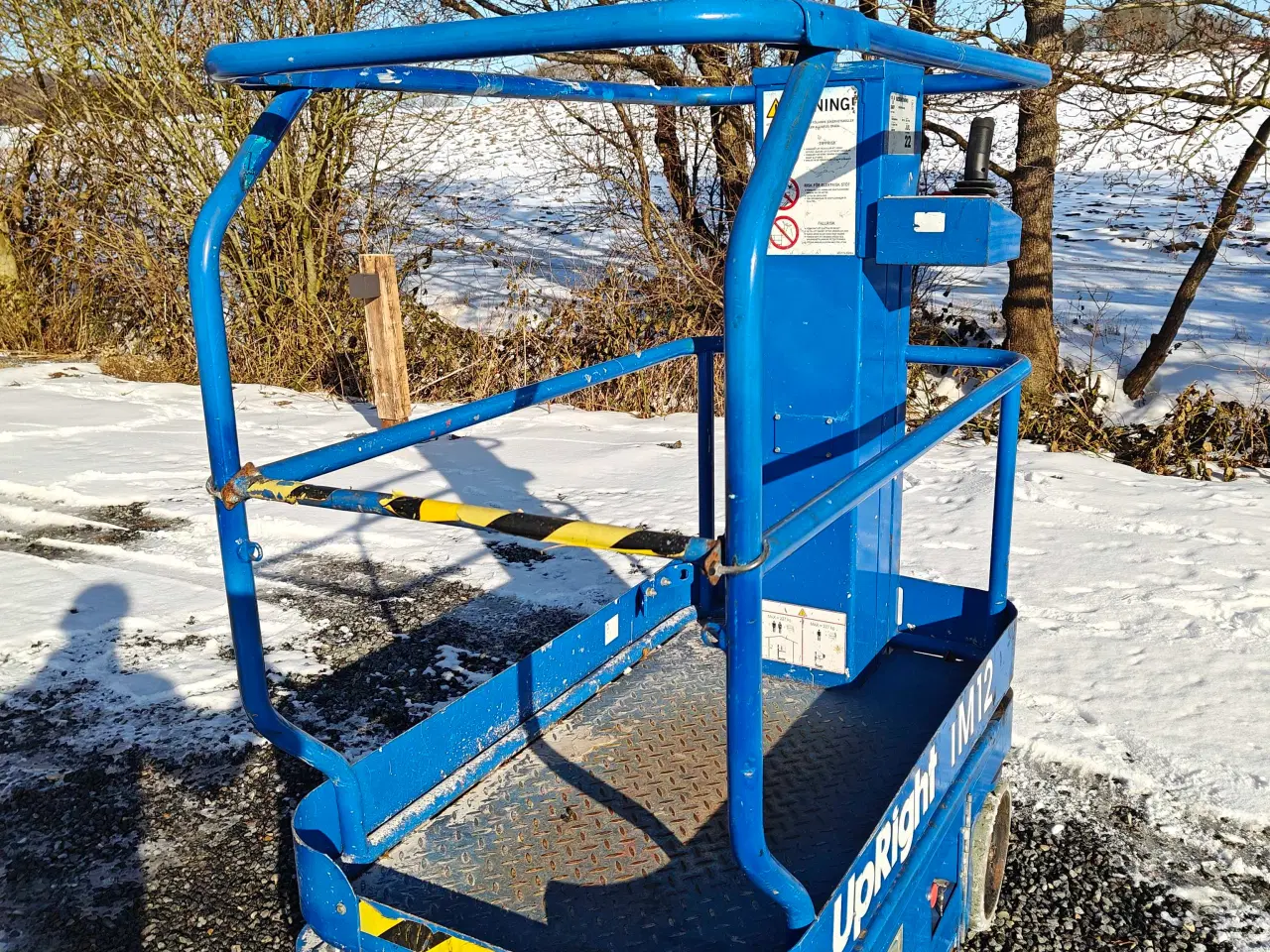 Billede 5 - UpRight Tm12 søjlelift 5,8mtr arbejdshøjde 